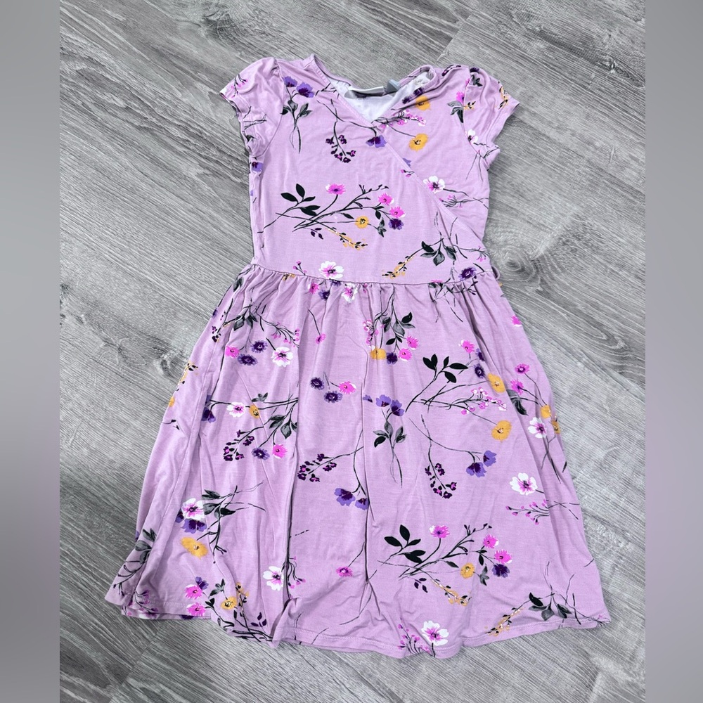Girls floral dress size 7/8